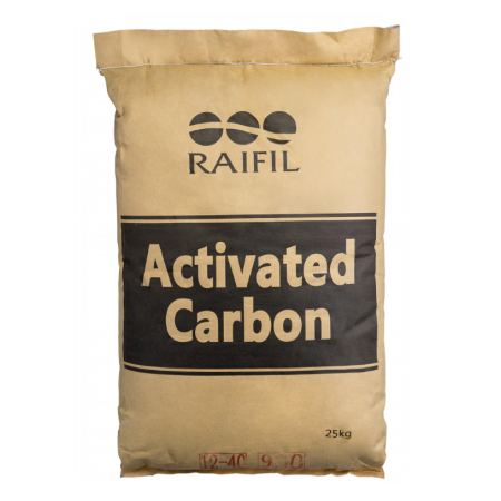 Уголь RAIFIL 12*40 (900/мешок 25 кг 50 л) (л)